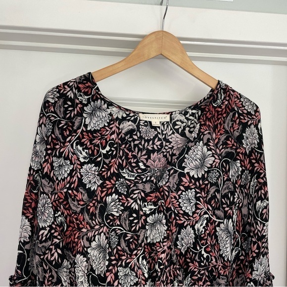 Lovestitch Floral Boho Top S - Picture 4 of 8